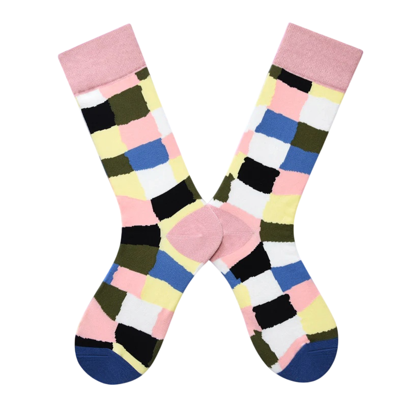 Women’s Woodland Botanical Crew Socks – French-Inspired Fall Fashion Socks
