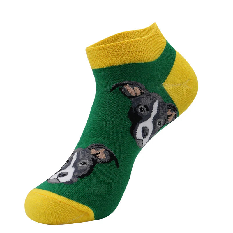 Unisex Ocean Animal Low Cut Socks – Fun Summer Cotton No-Show Socks
