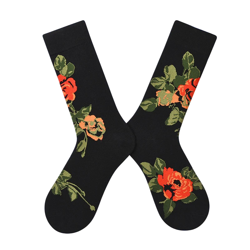Women’s Block Check Tube Socks – Moisture-Absorbing Urban Fashion Socks
