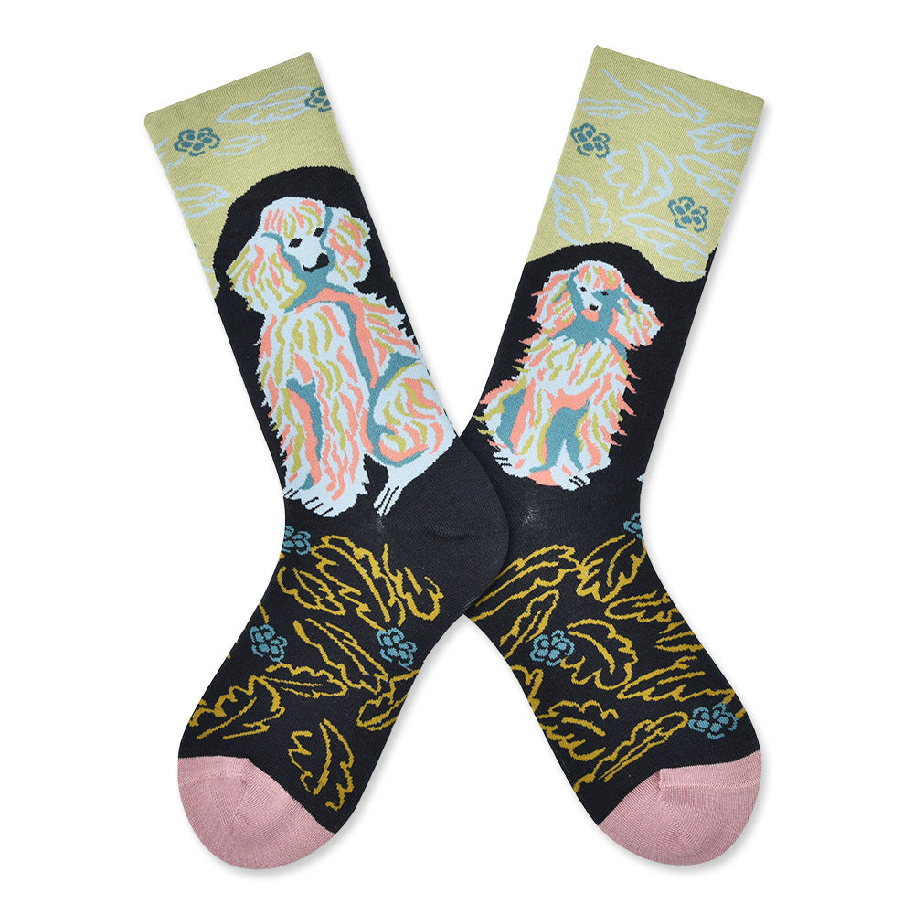 Gallery Edit Combed Cotton Crew Socks