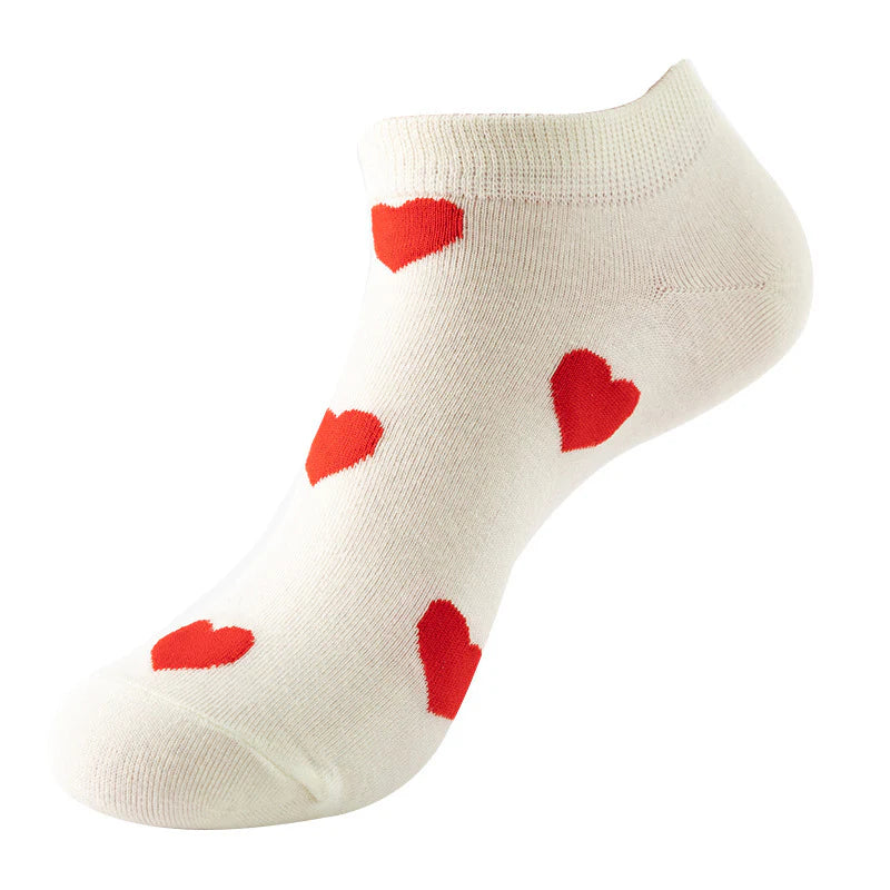 Unisex Color-Pop Ankle Socks – Cute Casual Short Socks for All Seasons