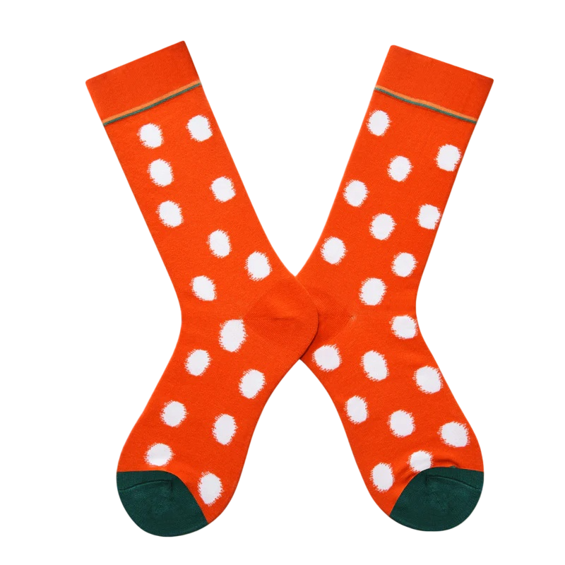 Women’s Herbarium High-Crew Socks – Vintage Plant-Inspired Autumn Socks