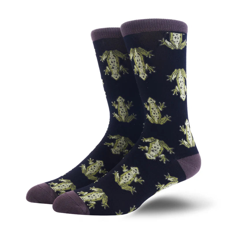 Men’s Minimalist Mid-Calf Socks – Comfortable All-Day Casual Socks
