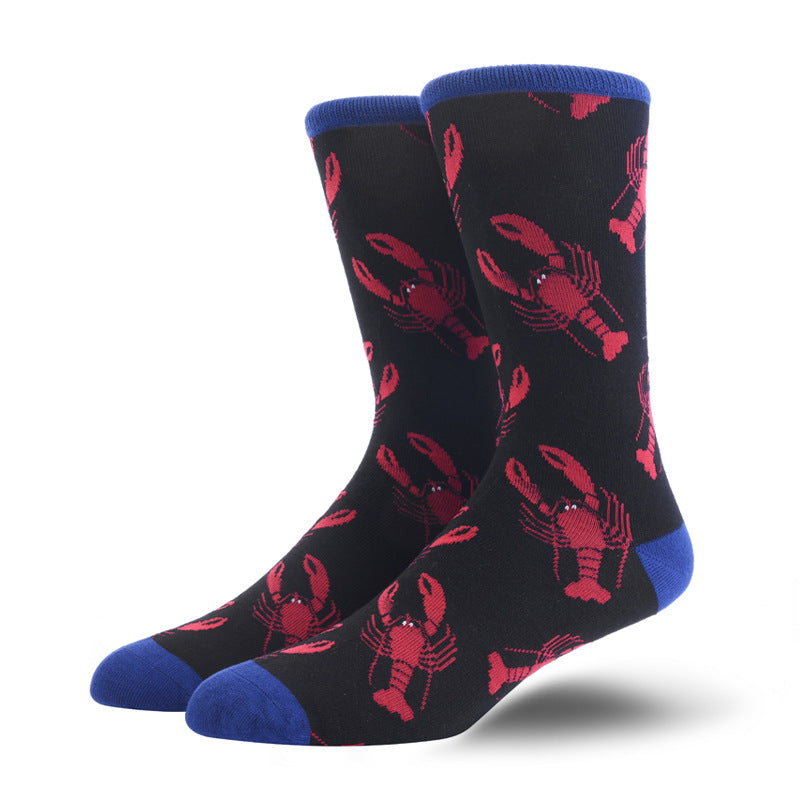 Men’s Breathable Everyday Crew Socks – Soft Casual Mid-Calf Socks