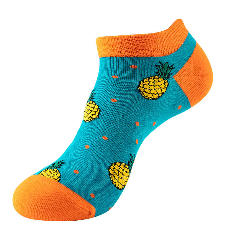 Unisex Color-Pop Ankle Socks – Cute Casual Short Socks for All Seasons