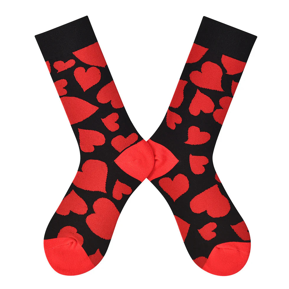 Women’s Nordic-Inspired Critter Mid-Calf Socks – Playful Everyday Fashion Socks