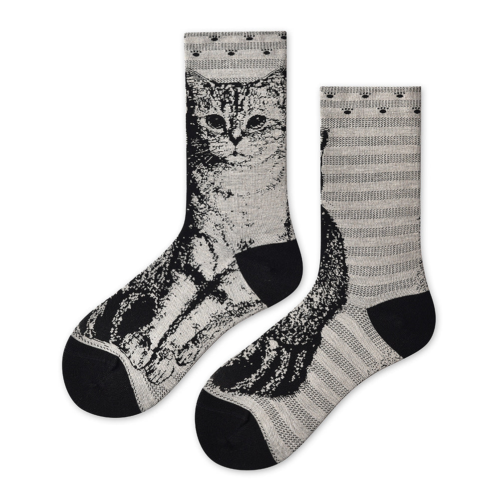 Women’s Elegant Sheen Crew Socks – Lightweight Boutique-Inspired Everyday Socks