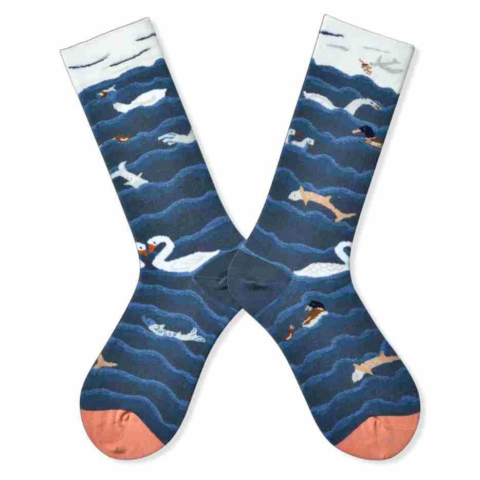 Gallery Edit Combed Cotton Crew Socks