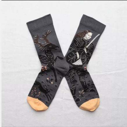 Gallery Edit Combed Cotton Crew Socks