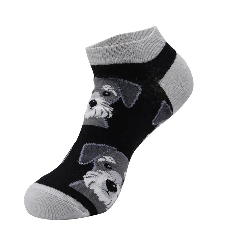 Unisex Ocean Animal Low Cut Socks – Fun Summer Cotton No-Show Socks