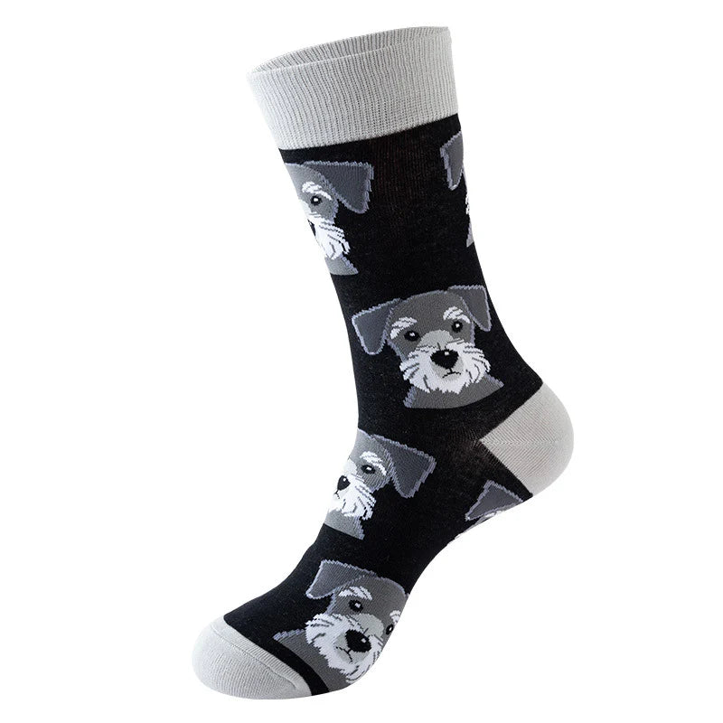 Unisex Quirky Animal Crew Socks – Trendy Cotton Long Socks for Fall Winter