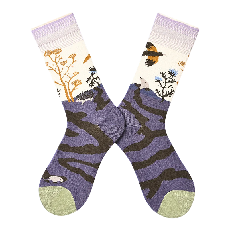 Women’s Modern Parisian Tube Socks – Relaxed Everyday Socks for Fall Winter
