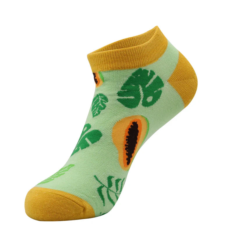 Unisex Ocean Animal Low Cut Socks – Fun Summer Cotton No-Show Socks