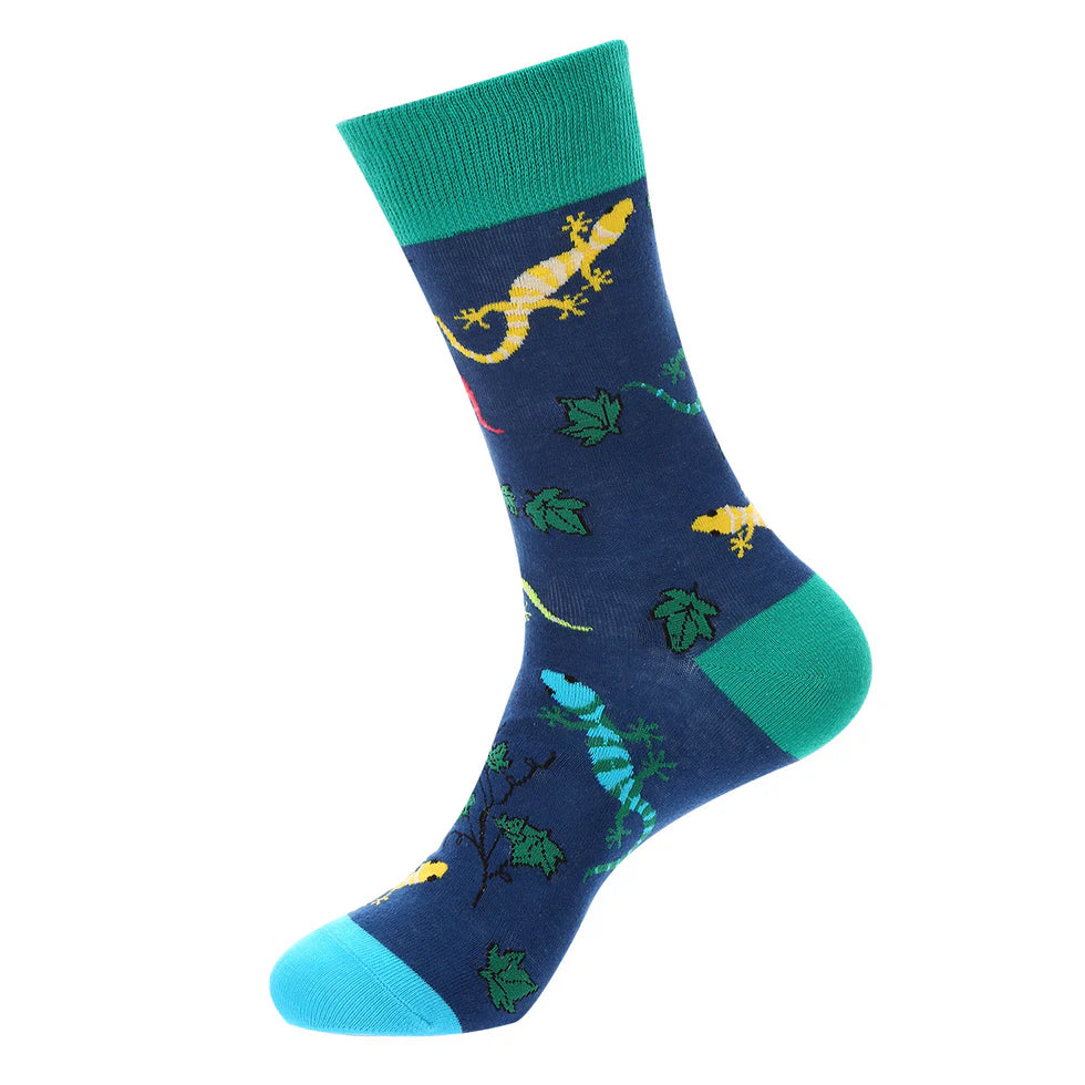 Unisex Cartoon Panda Crew Socks – Fall Winter Cotton Casual Socks