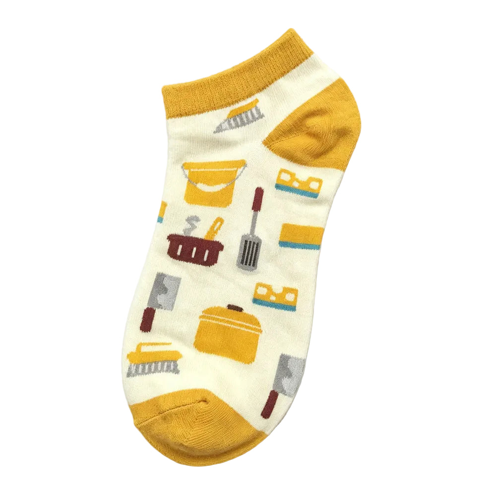 Unisex Vibrant Short Socks – Fun Casual Streetwear Socks for Men and Women