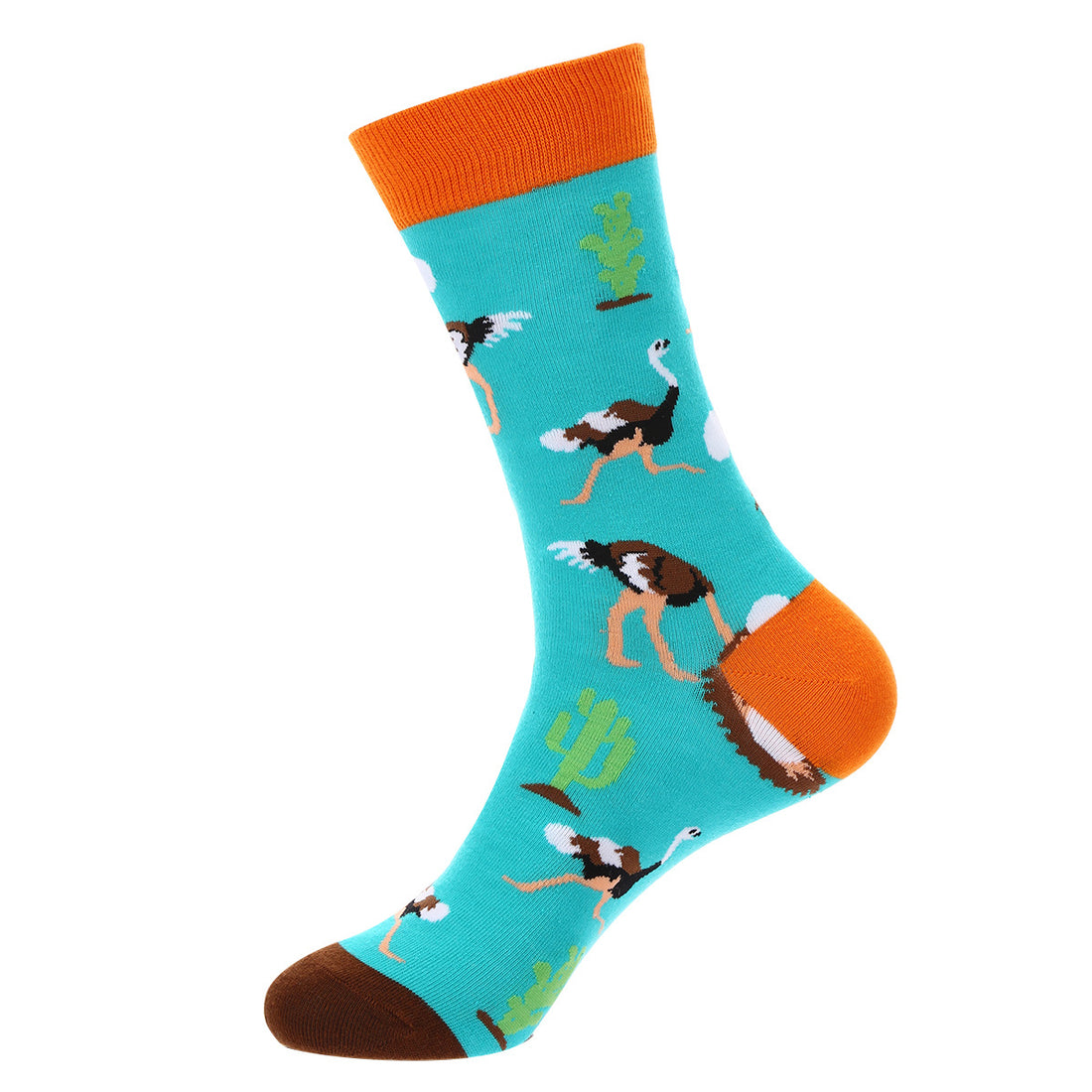 Unisex Panda Animal Crew Socks – Cozy Cotton Novelty Socks for Fall Winter
