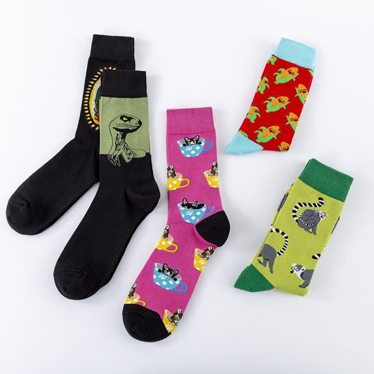 Creative Novelty Crew Socks - Dog