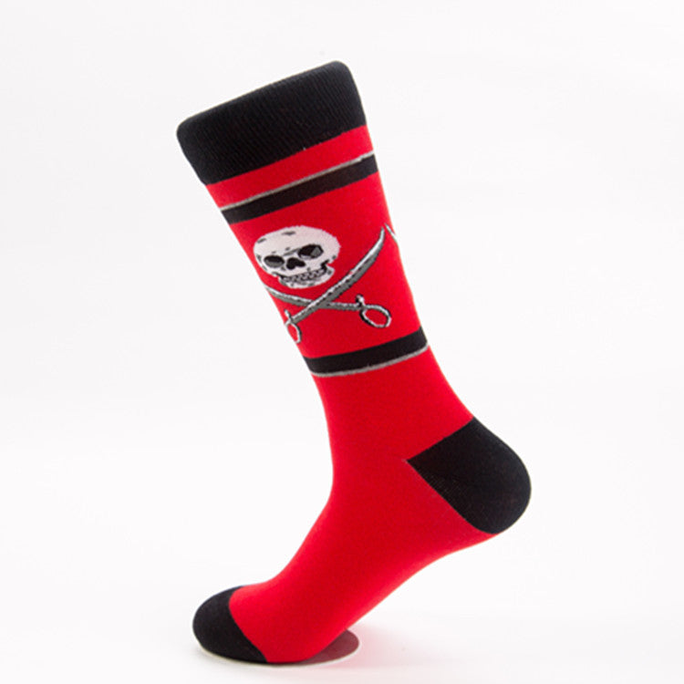 Cactus & Animal Crew Socks