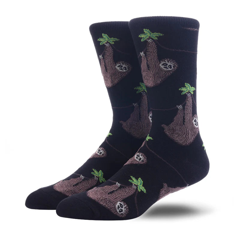 Men’s Sushi Roll Mid-Calf Socks – Vintage-Inspired Novelty Casual Socks