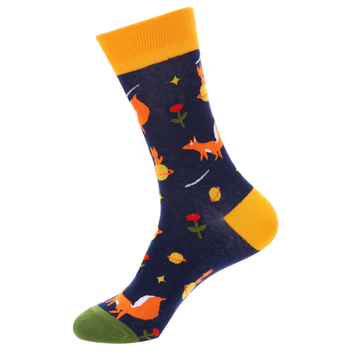 Unisex Panda Animal Crew Socks – Cozy Cotton Novelty Socks for Fall Winter