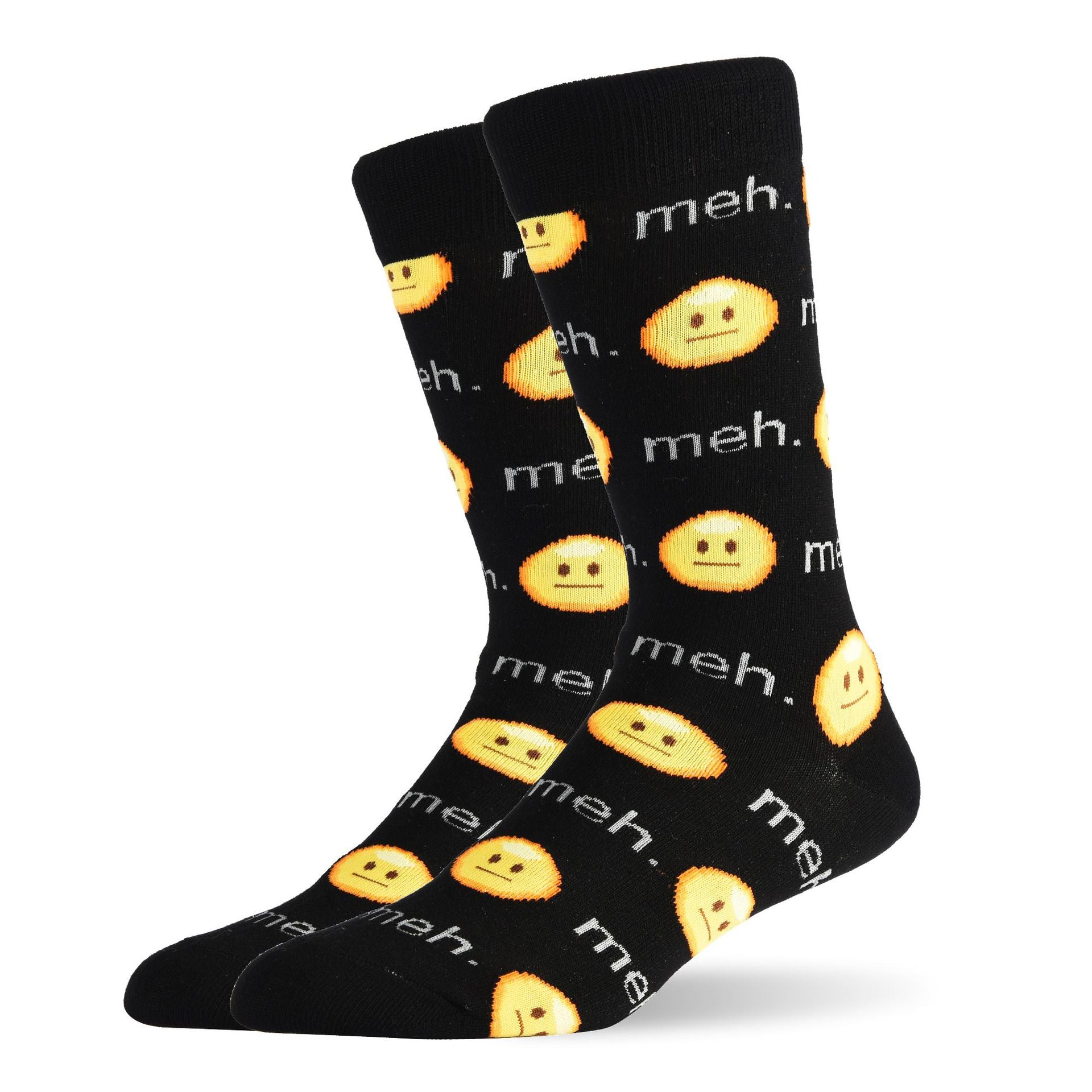 Men’s Dapper Shark High-Crew Socks – Creative Casual Winter Socks
