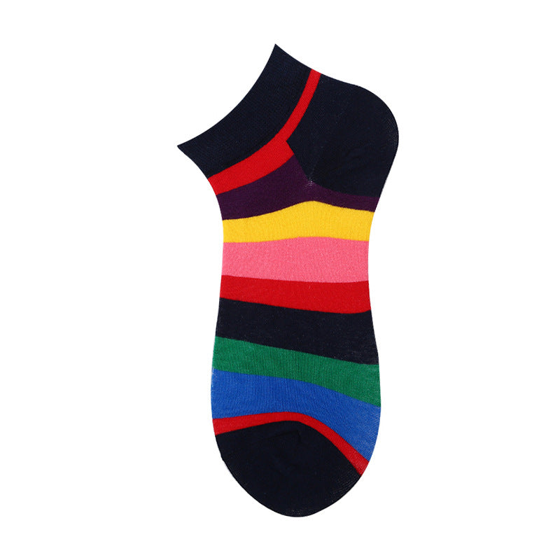Unisex Urban Liner Socks – Thin Cotton-Blend Streetwear No-Show Socks