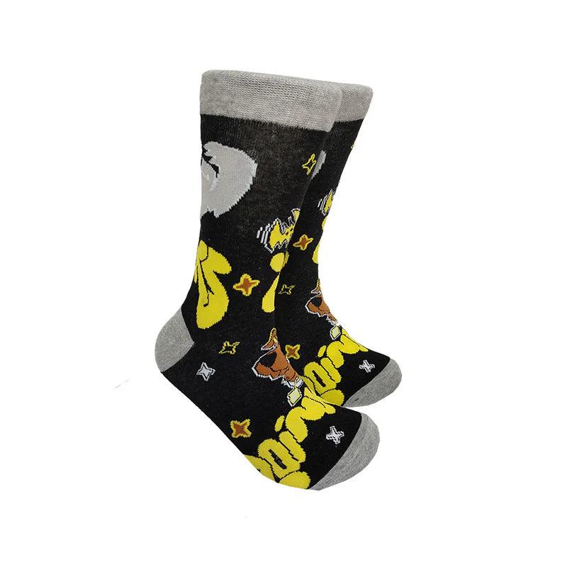 Unisex Wacky Wildlife Long Crew Socks – Novelty Animal Socks for Autumn Winter