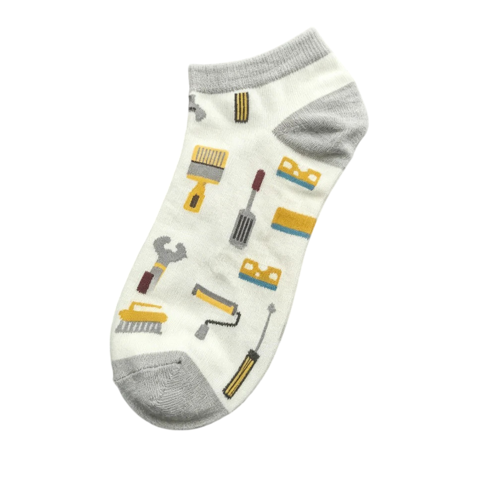 Unisex Vibrant Short Socks – Fun Casual Streetwear Socks for Men and Women