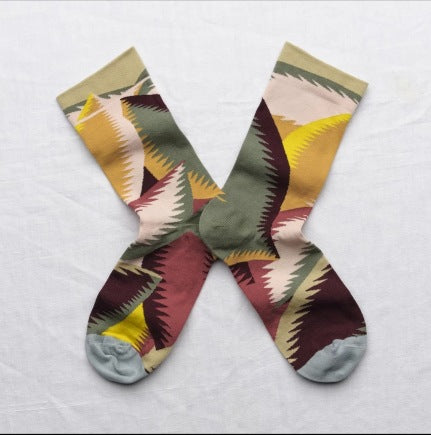 Gallery Edit Combed Cotton Crew Socks