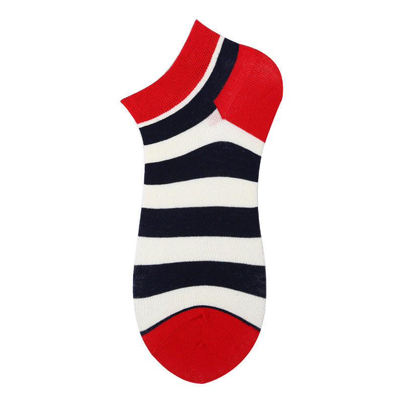 Unisex Urban Liner Socks – Thin Cotton-Blend Streetwear No-Show Socks