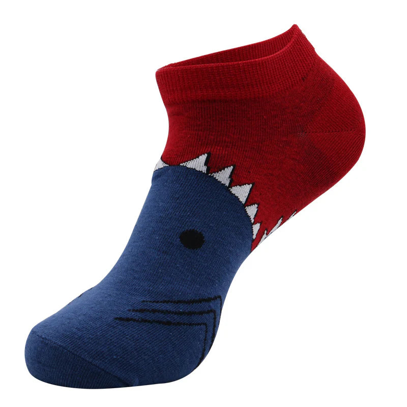 Men’s Fresh Fruit Ankle Socks – Thin Moisture-Absorbing Casual Socks