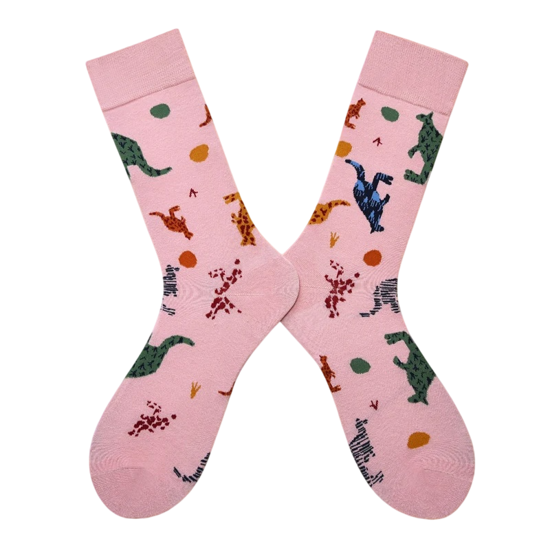 Women’s Pop-Art Produce Tall Socks – Colorful Everyday Cotton-Blend Socks