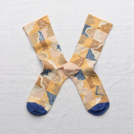 Gallery Edit Combed Cotton Crew Socks