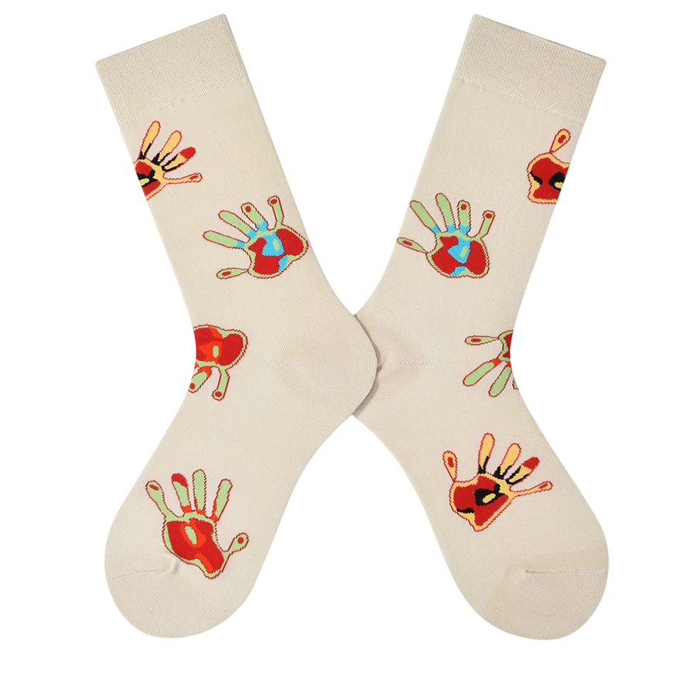 Women’s Cheerful Bunny High-Crew Socks – Soft Moisture-Absorbing Everyday Socks
