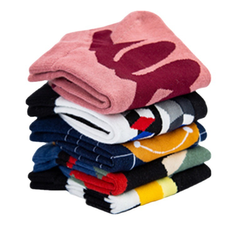 Colorful Low Cut Socks - Magnet