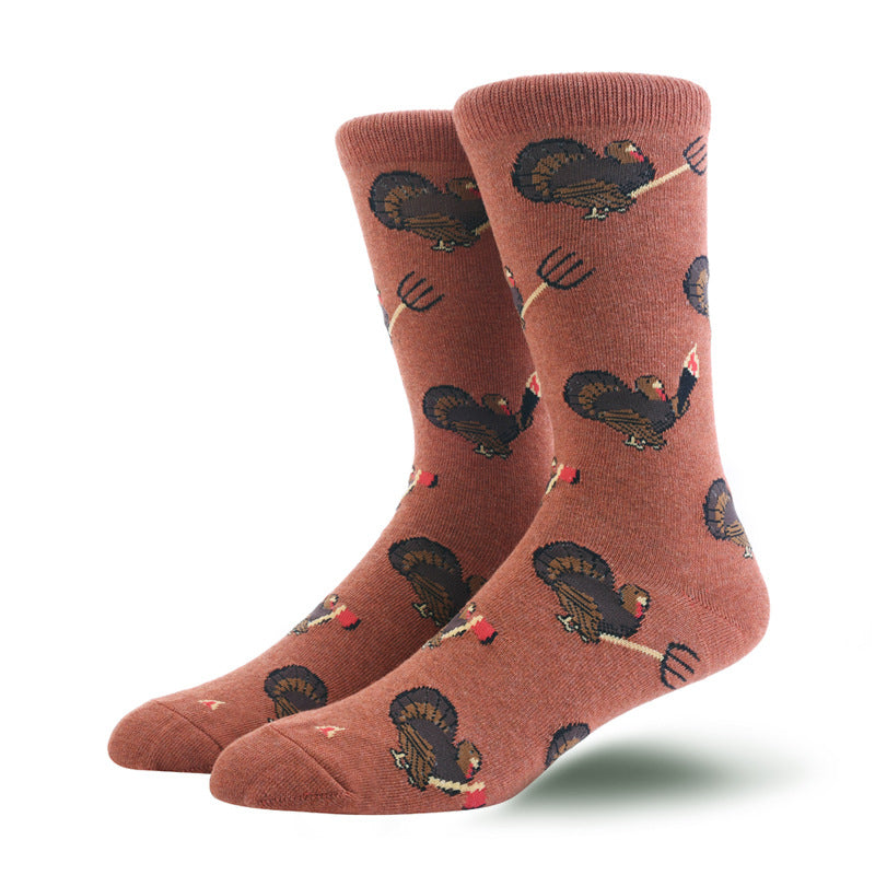 Men’s Breathable Everyday Crew Socks – Soft Casual Mid-Calf Socks