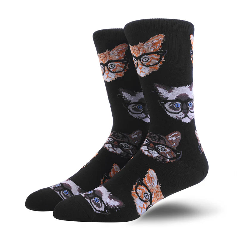 Men’s Minimalist Mid-Calf Socks – Comfortable All-Day Casual Socks