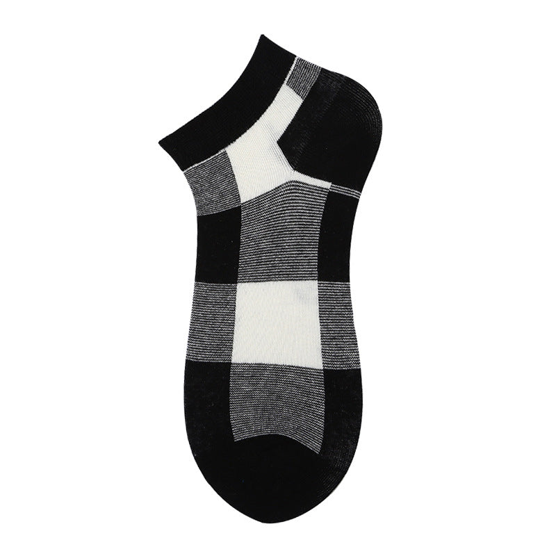Unisex Urban Liner Socks – Thin Cotton-Blend Streetwear No-Show Socks