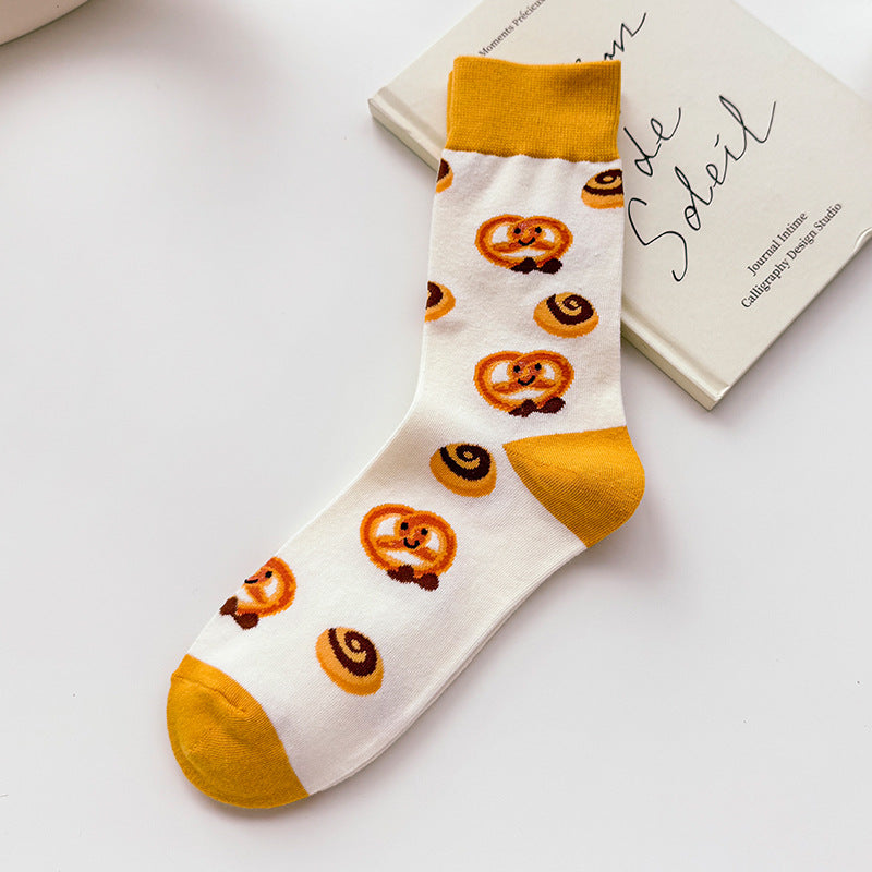 Unisex Harajuku Animal Crew Socks – Cute Preppy Couple Casual Socks