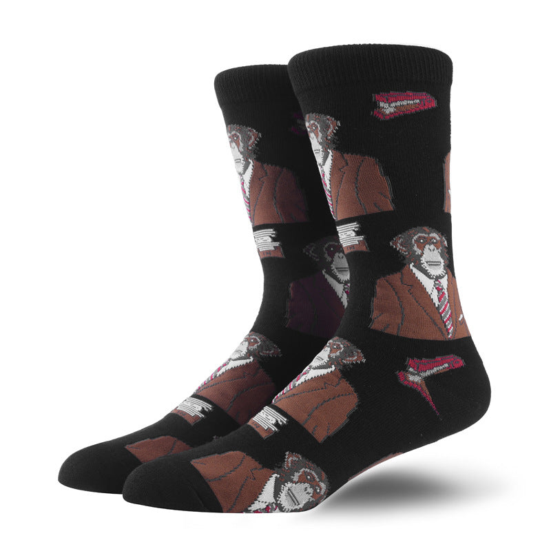 Men’s Breathable Everyday Crew Socks – Soft Casual Mid-Calf Socks