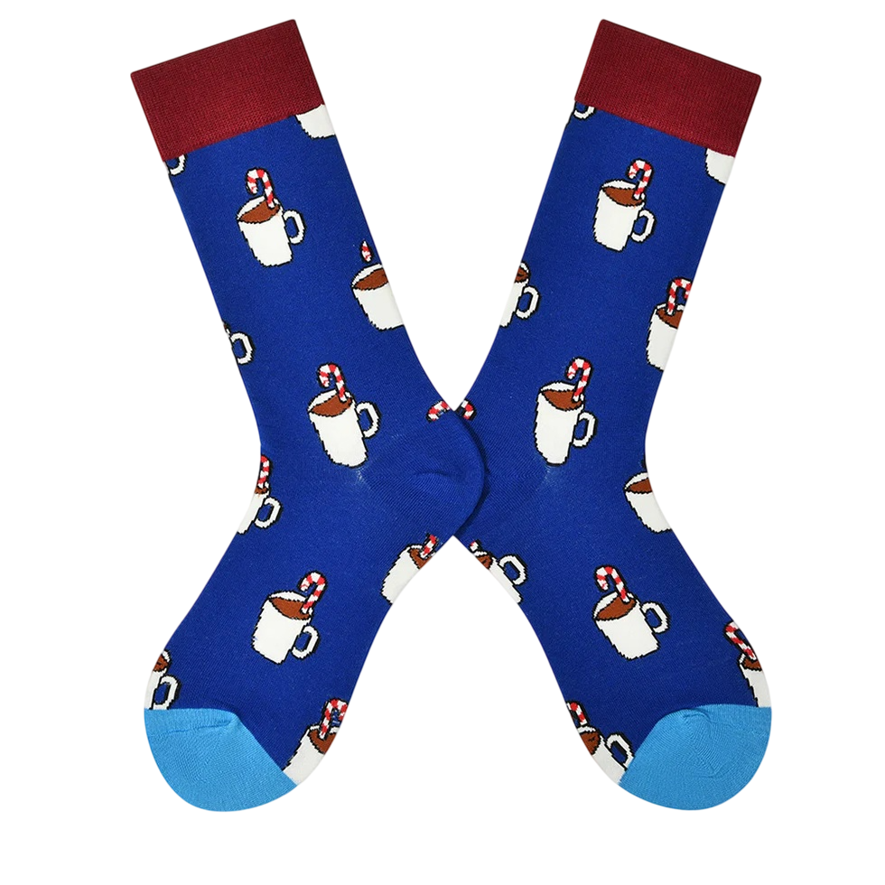 Women’s Dopamine Bunny Crew Socks – Colorful Moisture-Absorbing Winter Socks