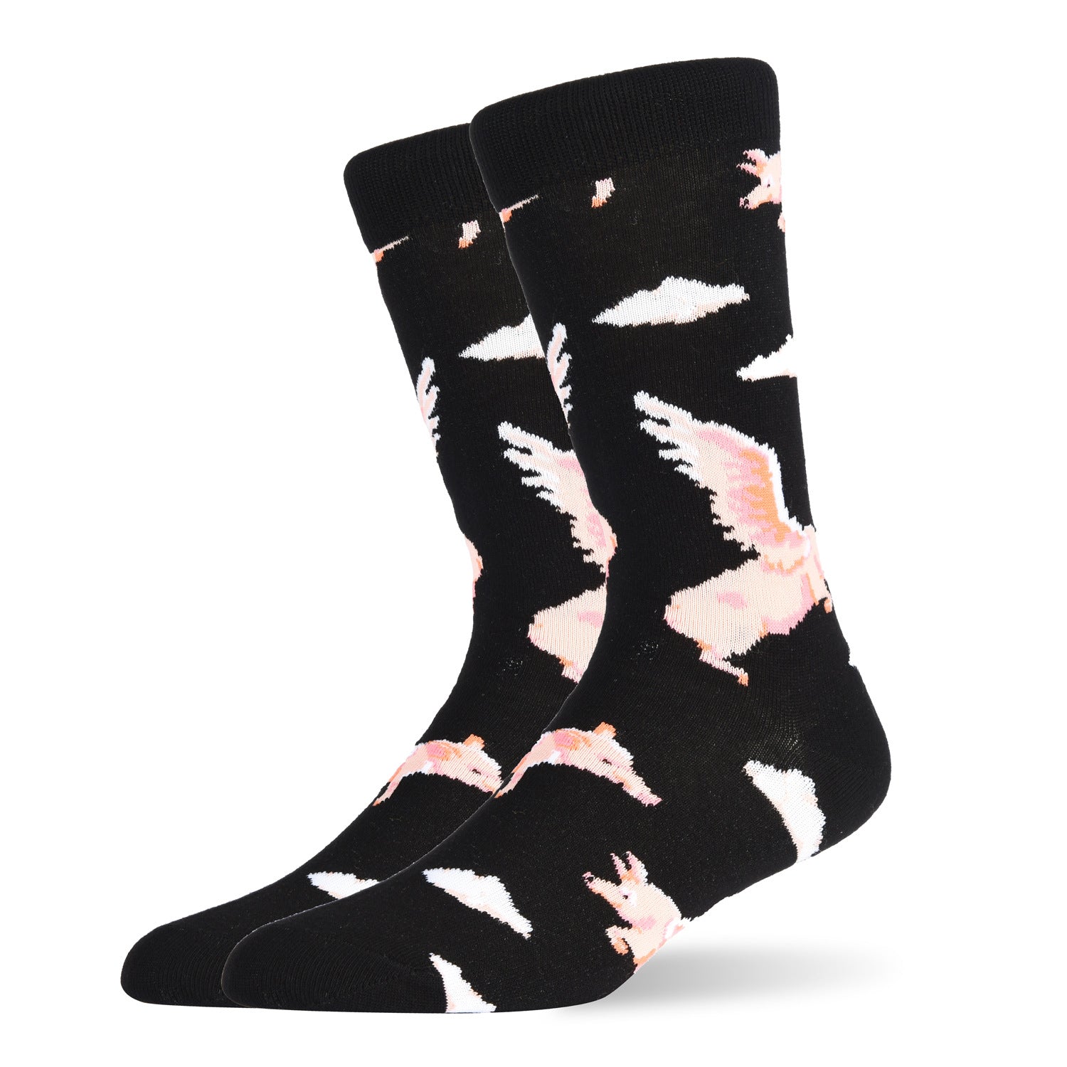 Unisex Offbeat Mid-Calf Socks – Playful Urban Cotton-Blend Casual Socks