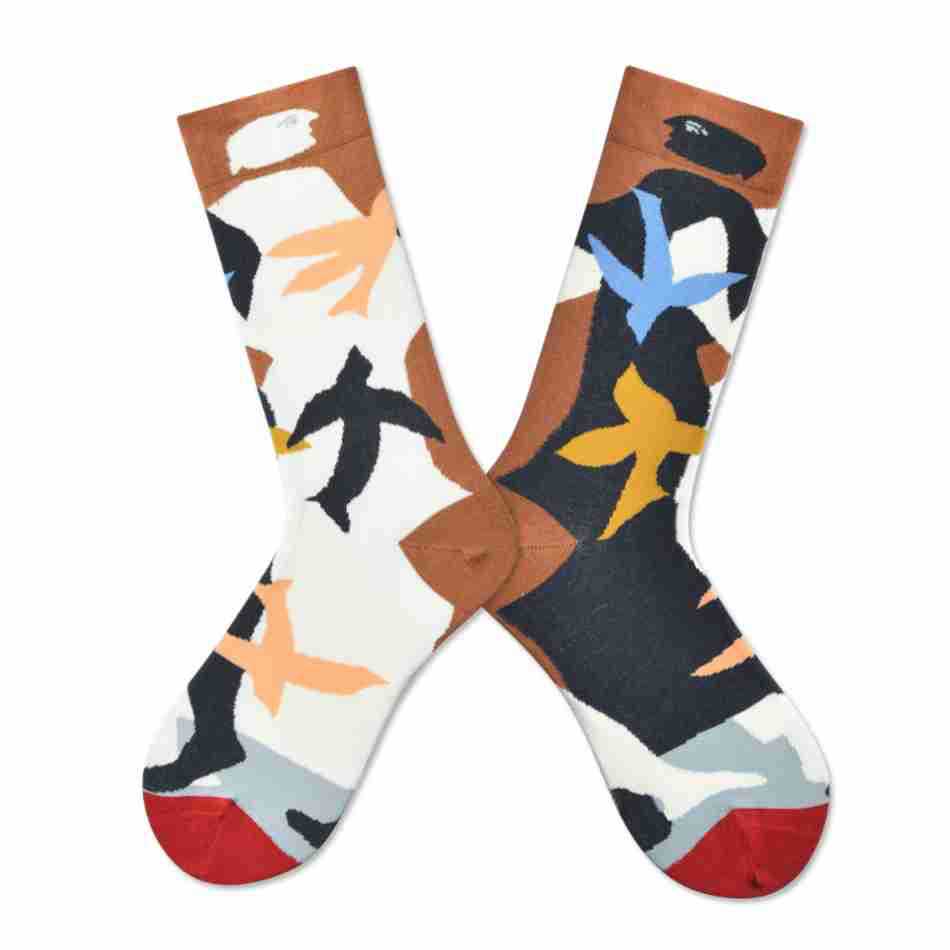 Gallery Edit Combed Cotton Crew Socks