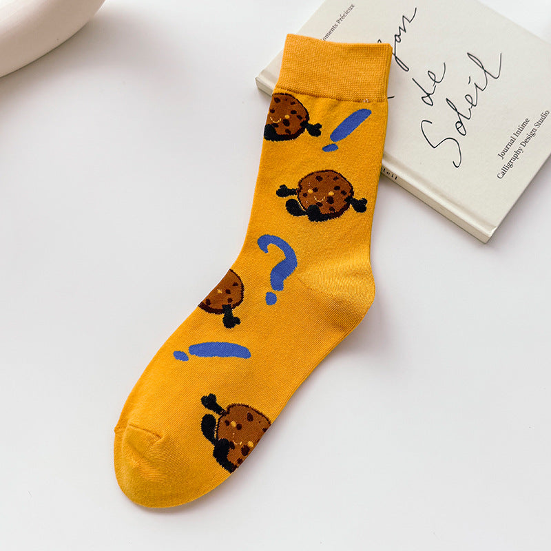 Unisex Harajuku Animal Crew Socks – Cute Preppy Couple Casual Socks