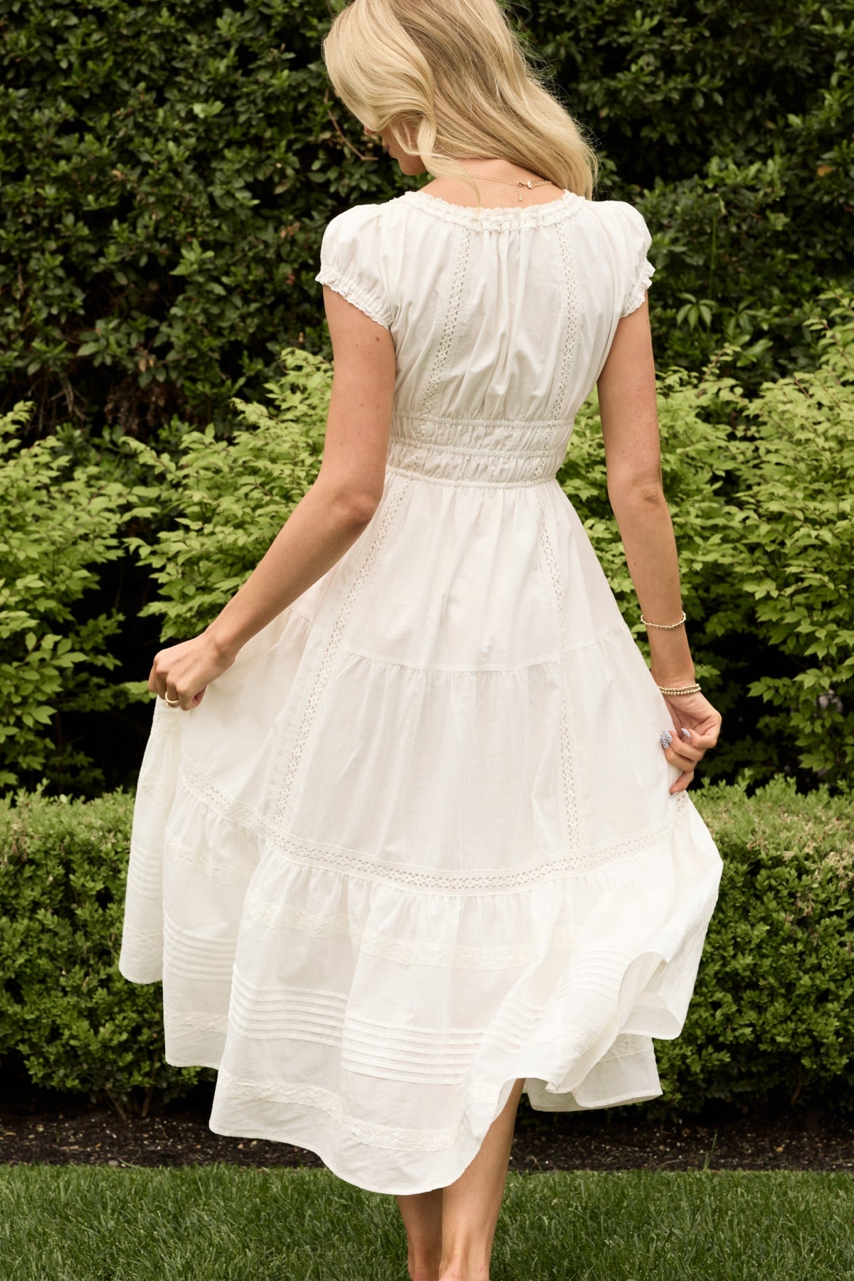 Palermo Dress in White