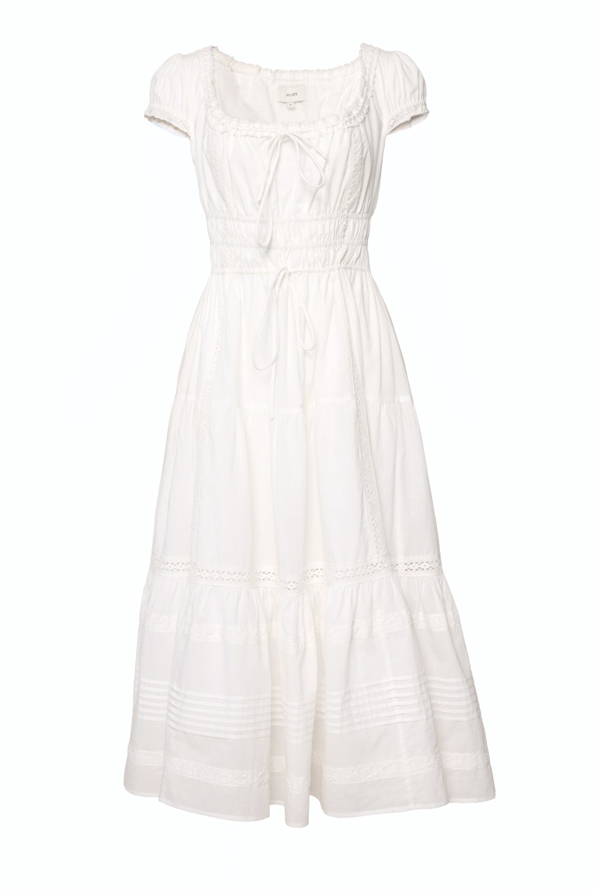 Palermo Dress in White