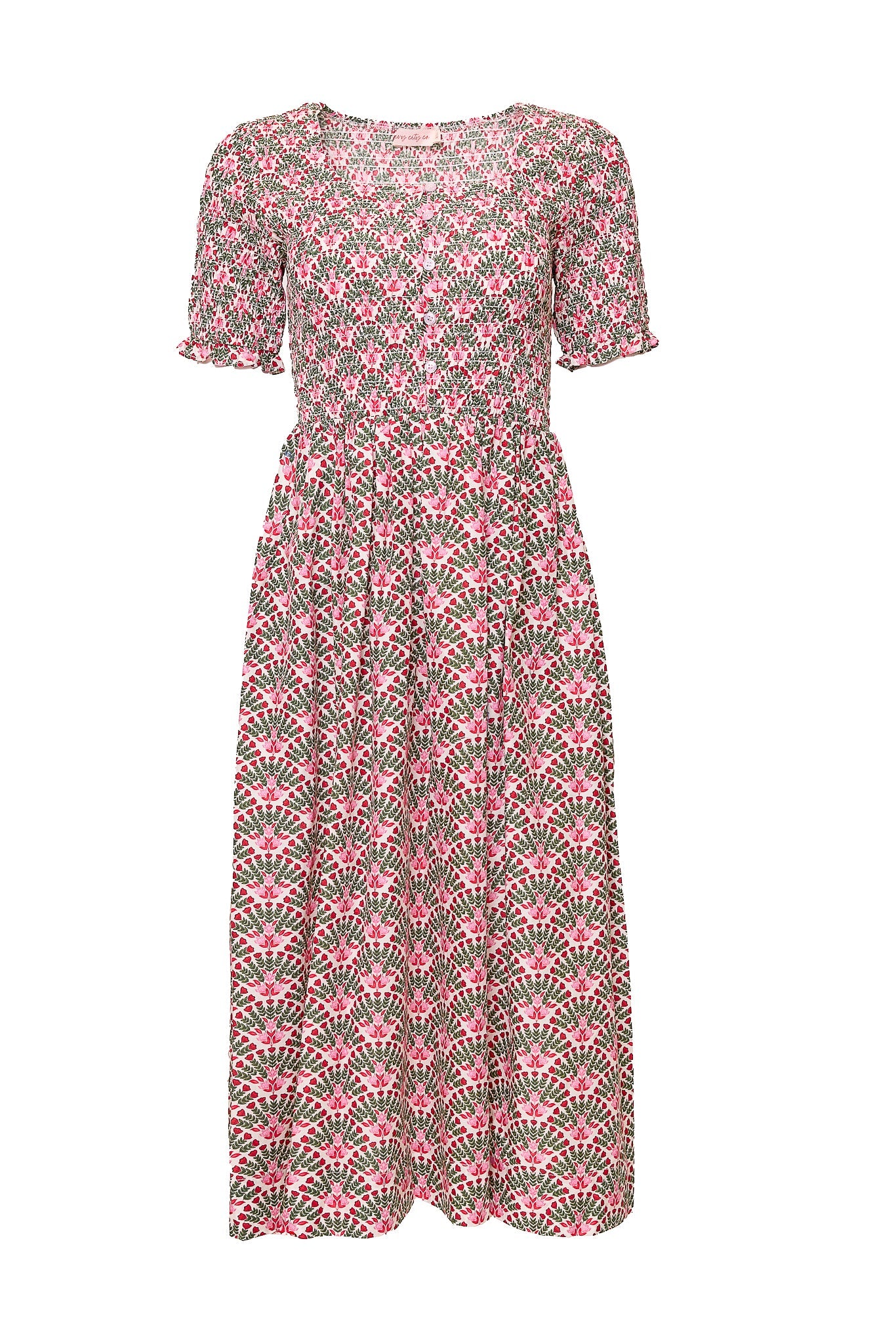 Parker Dress in Floral Fan