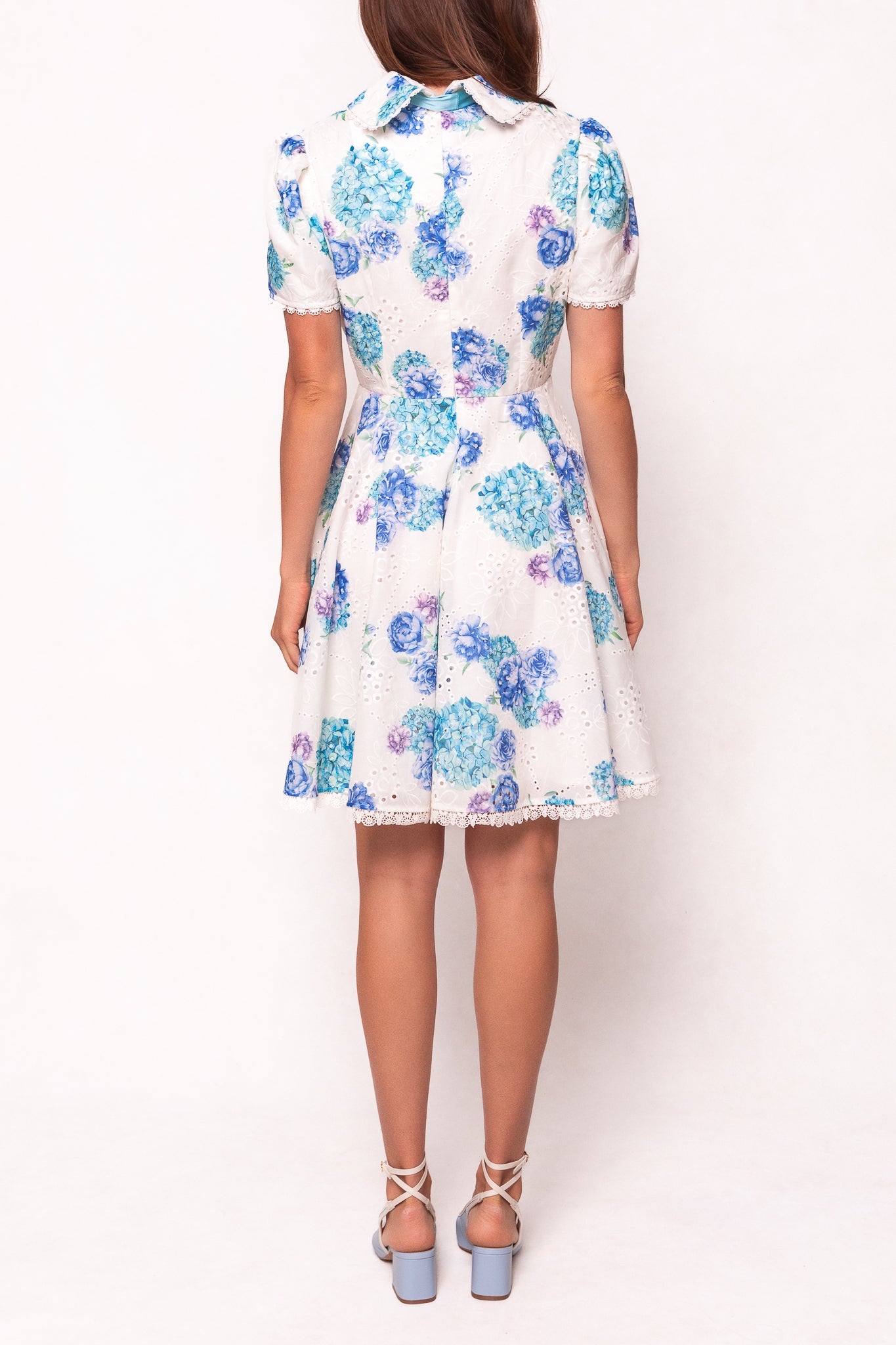 Penny Dress in Blue Floral