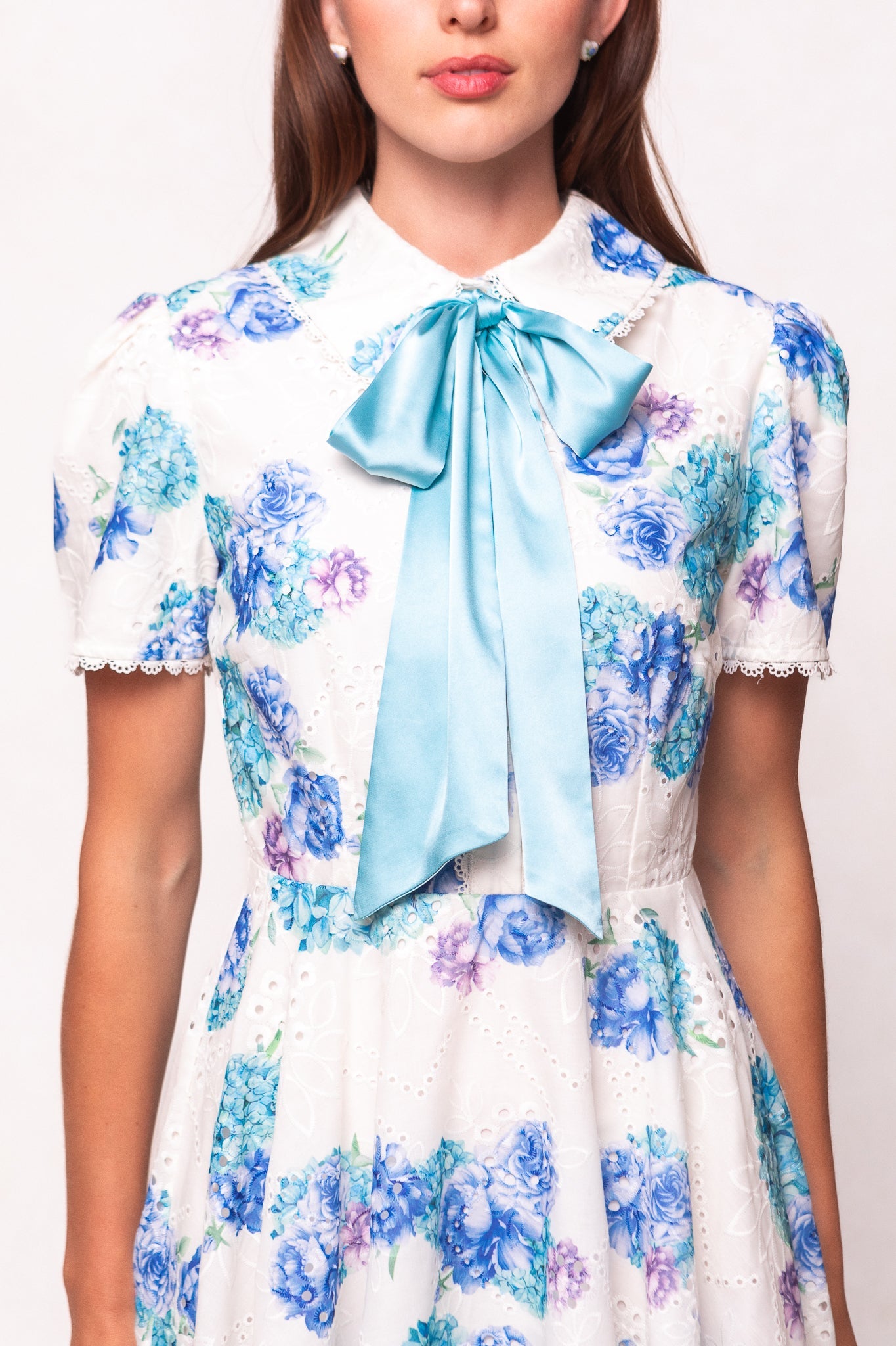 Penny Dress in Blue Floral