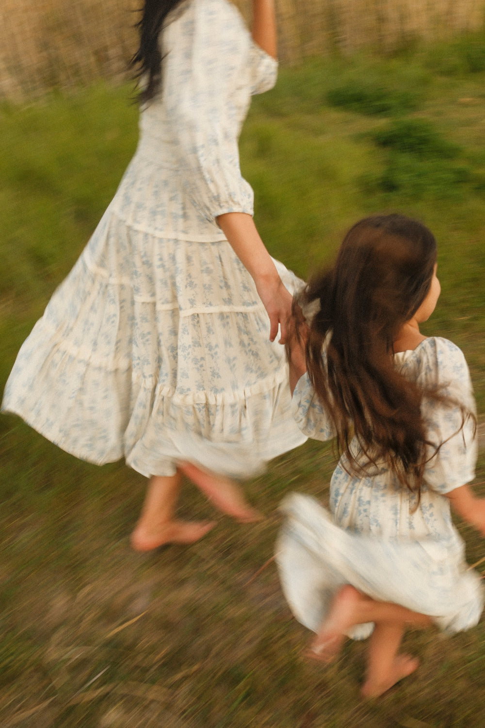 Roselyn Dress in Ivory Porcelain Fleur